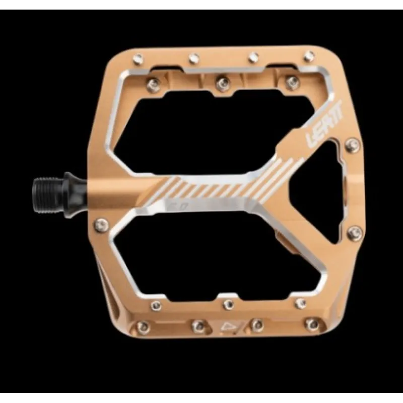Pedale LEATT Pedals AllMtn 6.0 Flat Narrow 114x100mm Frost Bronze Calitate înaltă